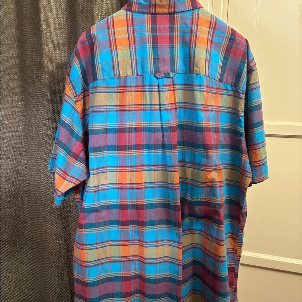Pendleton Multicolor Plaid Button Down Shirt, Exc… - image 3